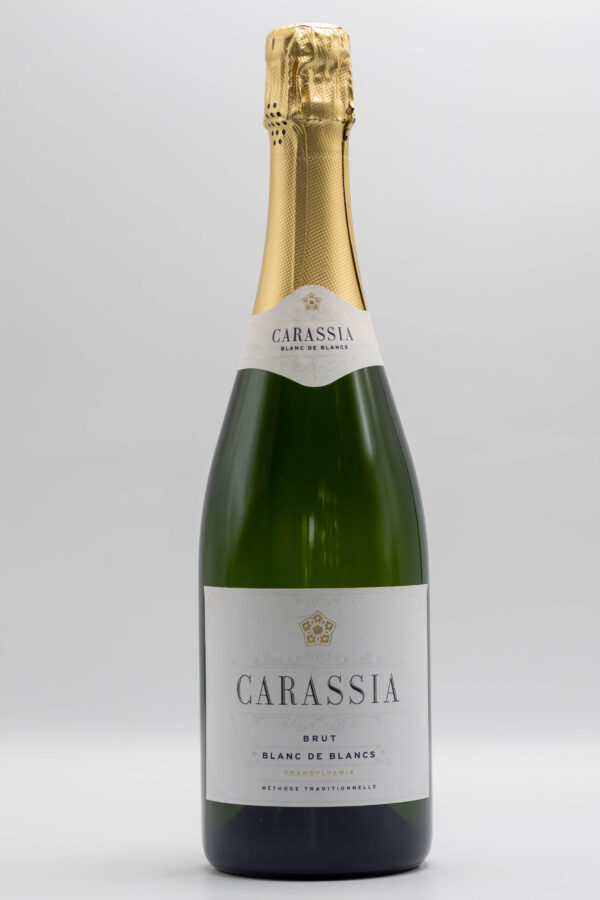 Spumant Carassia  Blanc de Blancs - Crama Carastelec - 0.75 L - alc.12% - imagine 2